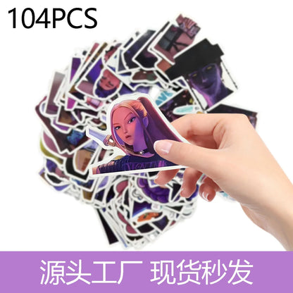 KPop Demon Hunter Stamp Set – Party Favors & Classroom Reward Stamps for Kids
