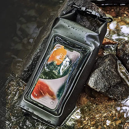 2L Touch Screen Waterproof Dry Bag: for Trekking, Drifting, Rafting, Surfing, Kayaking - Outdoor Sports Camping Equipment XA394Q