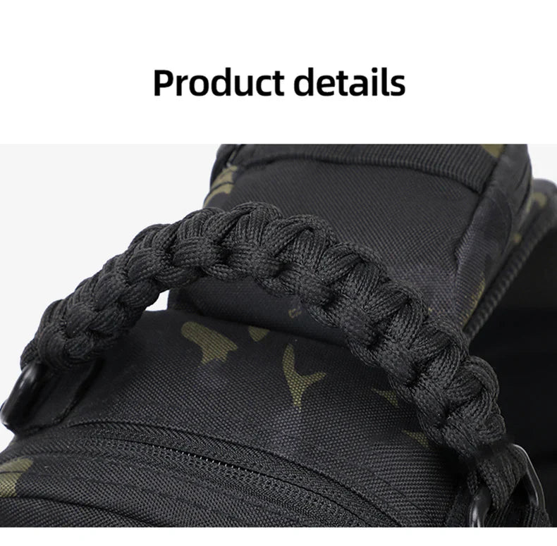 Camping Tactical Chest Bag – MOLLE Sling Backpack for Men, Outdoor Hiking, Cycling & Fishing