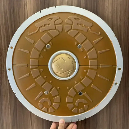 1:1 Breath of the Wild Link Shield – PU Rubber Cosplay Weapon Toy & Halloween Prop