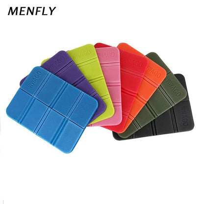 MENFLY Portable Beach & Camping Mat – Foldable Waterproof Picnic Pad, Moisture-Proof Outdoor XPE Seat Cushion