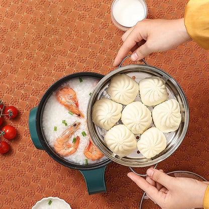 Electric Hot Pot Multicooker - Stew, Soup, Noodles, Rice, and Egg Cooker with EU Plug