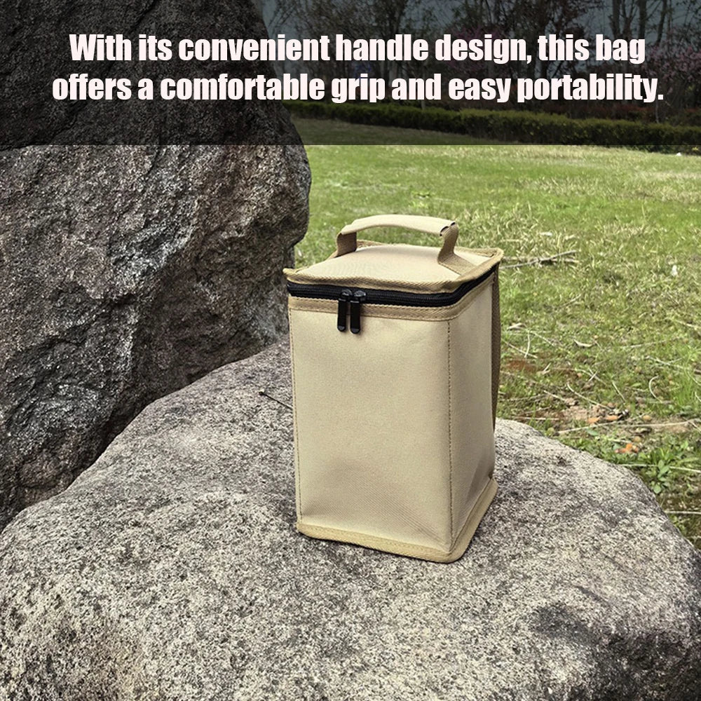 Portable Camping Gas Tank Storage Bag – Protective, Anti-Collision Fuel Cylinder Carrying Case for Outdoor Cooking
