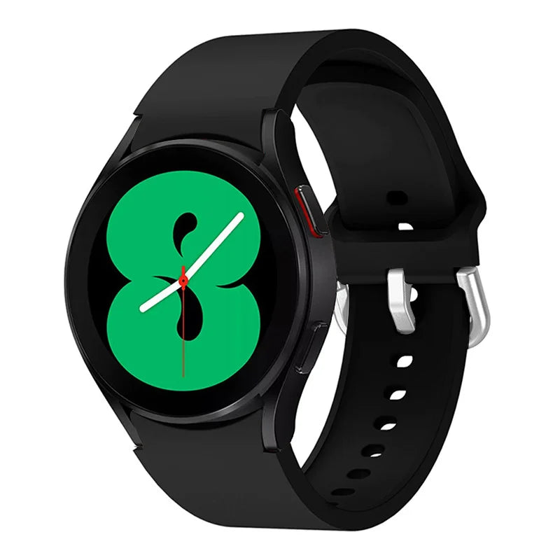 Silicone Replacement Strap for Samsung Galaxy Watch – Sport Bands for Watch 4, 5, 6, 7 (40-47mm)