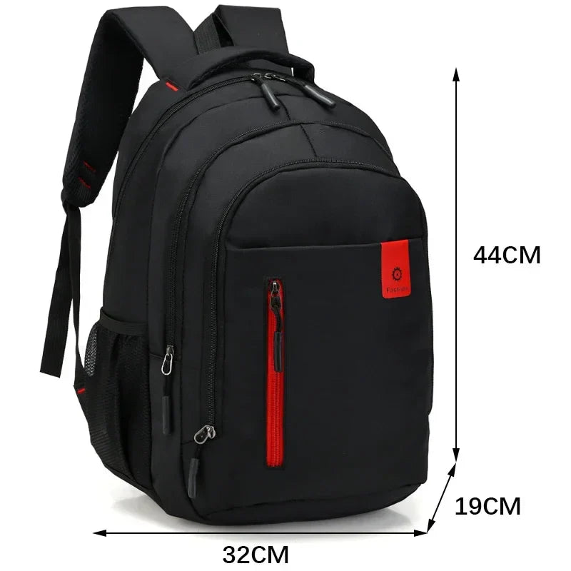 Men’s Oxford Waterproof Backpack – Business Laptop Rucksack for Travel, Work & High School Students