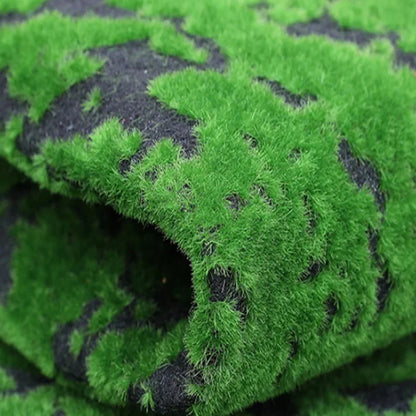 50×50cm Artificial Grass Rug - Faux Moss Lawn Mat for Garden, Landscape, Festival & Wedding Decor