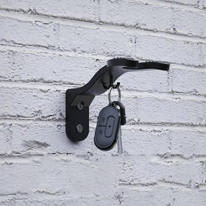 Motorcycle Helmet Holder Wall Mount - Head Gear Hook & Hat Hanger Stand for Helmets, Football & Bicycle Caps