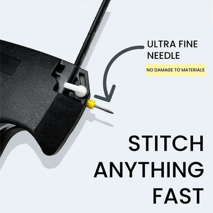 Clothing Fixer Mini Stitch Gun — Fine Stitch Tagging Tool for Sewing, Quilting & Hemming