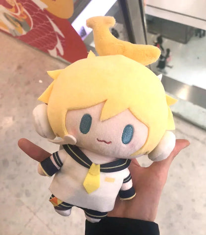 15cm Hatsune Miku Plush Toy – Kawaii Kagamine Len & Rin Stuffed Doll Collection, Perfect Kid Gift Ornament