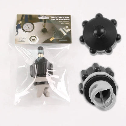 DIZETION Air Valve Adapter – Dustproof, Wear-Resistant Nylon Pump Adapter for Kayak, SUP Board & Boat Inflatable Valves