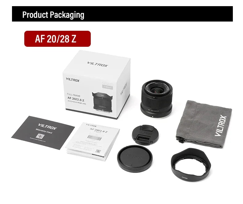 Viltrox AF 20mm F2.8 Full Frame Lens – Ultra Wide-Angle Fisheye for Sony E ZVE10, A7, A7II, A7III, Nikon Z30, Z50