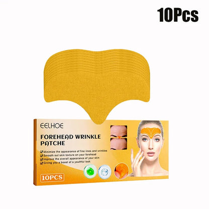10-100pcs Forehead Wrinkle Patches — Anti-Wrinkle Gel Skin Care Patches for Natural Forehead Line Removal