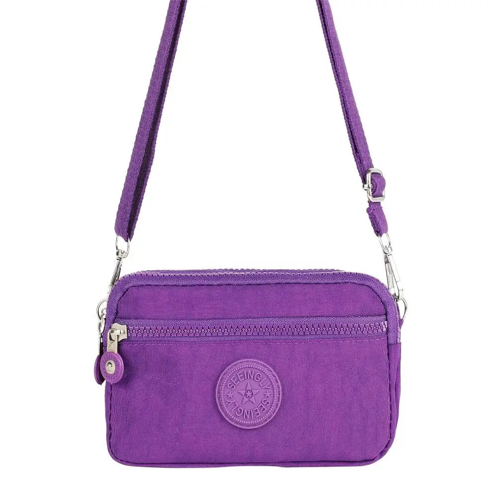 Women’s Large Capacity Handbag – Fashionable Portable Crossbody & Shoulder Bag with Zipper, Messenger Style