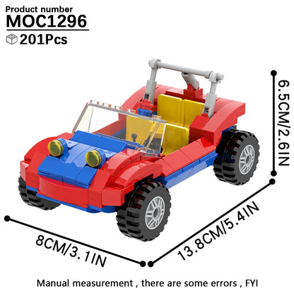 MOOXI Movie Series MOC BrickHeadz Building Blocks Set – DIY Educational Toy for Kids