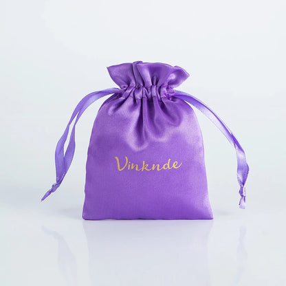 100PCS Silk Satin Jewelry Gift Bags – Drawstring Pouches for Necklace, Bracelet & Earrings, Wedding Party Favor & Christmas Gift Packaging, Custom Logo Ready