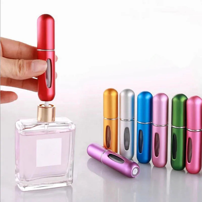 5ml Portable Perfume Refill Bottle – Mini Refillable Spray Jar for Travel, Cosmetic Atomizer