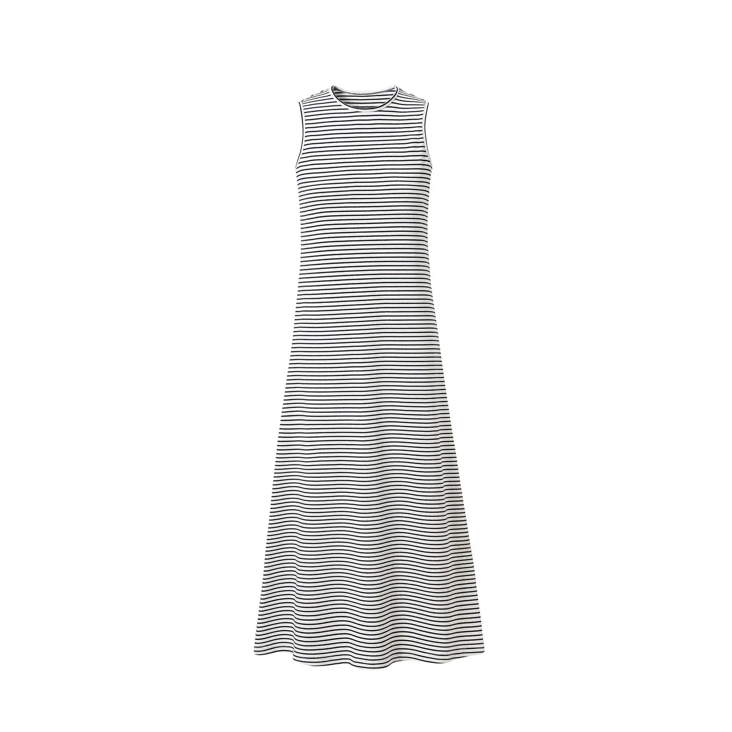 AP SS2026 Women’s Striped Cardigan & Dress Set – Soft Three-Color Fashionable Outfit