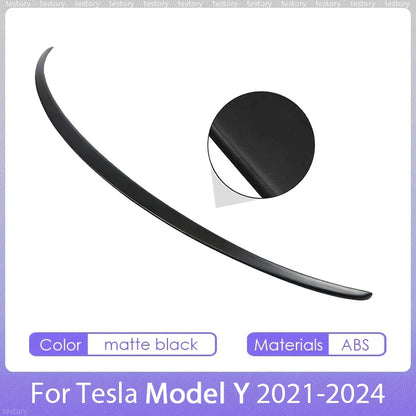 Tesla Spoiler Wing for Model Y & Model 3 Highland 2024 – ABS Rear Spoiler Accessory for Tesla 3/Y 2017–2024