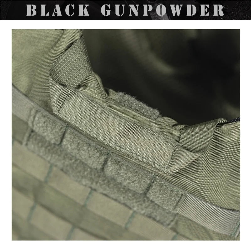 1000D Tactical Lightweight Vest – Anti-Infrared Flame Retardant Quick-Detach Compact Gear Vest