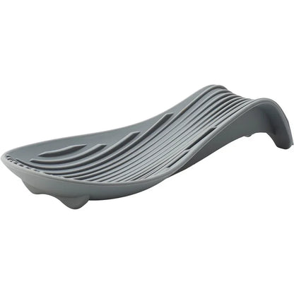 Silicone Insulated Spoon Holder Placemat – Heat Resistant Kitchen Utensil Rest & Cutlery Storage Mat (1/4 Pcs)