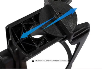 Adjustable Drink Bottle Holder – Universal Cup Holder for Motorcycle, Scooter, ATV, and Bike