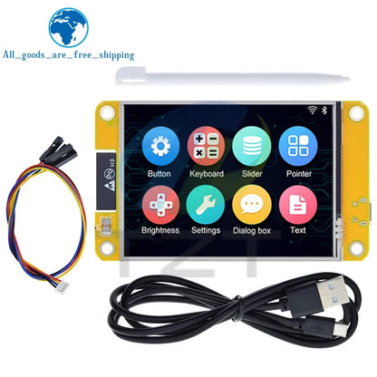 TZT ESP32 LVGL Development Board - 2.8-Inch 240×320 Touchscreen LCD TFT WiFi Bluetooth Smart Display Module
