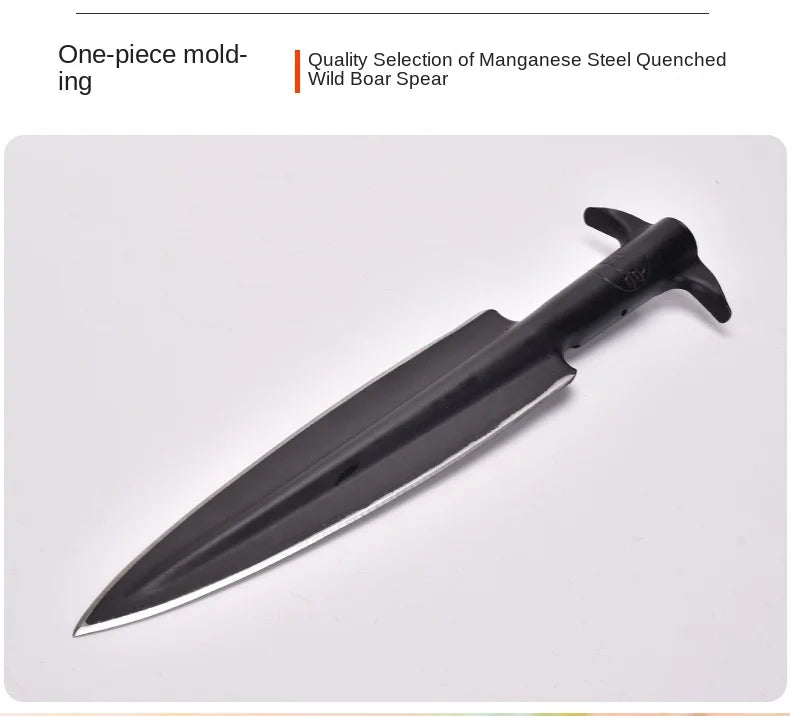 Tactical Outdoor Spearhead – Durable Gun-Head Survival & Hunting Equipment
