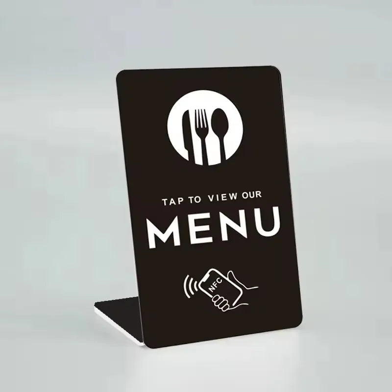 Instagram NFC Stand Display – Social Media APP Review Card for Google, Facebook & WhatsApp