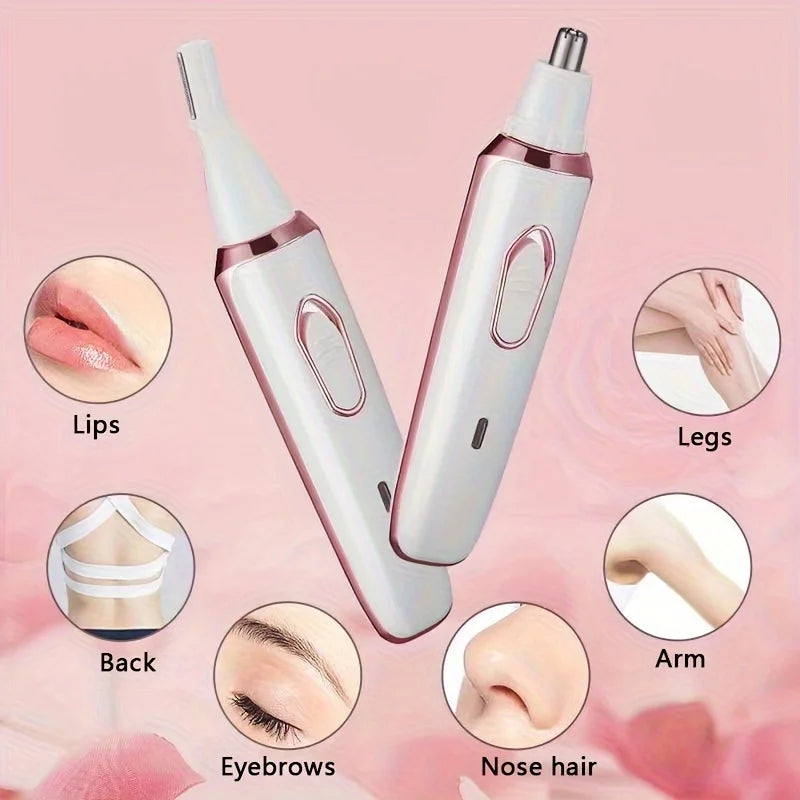 4-in-1 Electric Lady Shaver – Painless Cordless Body Hair Removal Epilator & Trimmer, Perfect Gift for Women