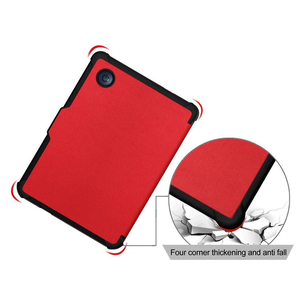 Kobo Clara Colour Case (2024 Release, Model N367) - Lightweight PU Leather Sleepcover with Auto Sleep/Wake Feature