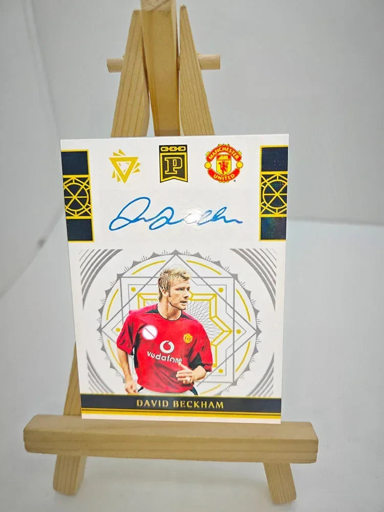 Panini DIY Star Football Card – Messi & Ronaldo Collectible, Homemade Gift for Christmas & Birthday