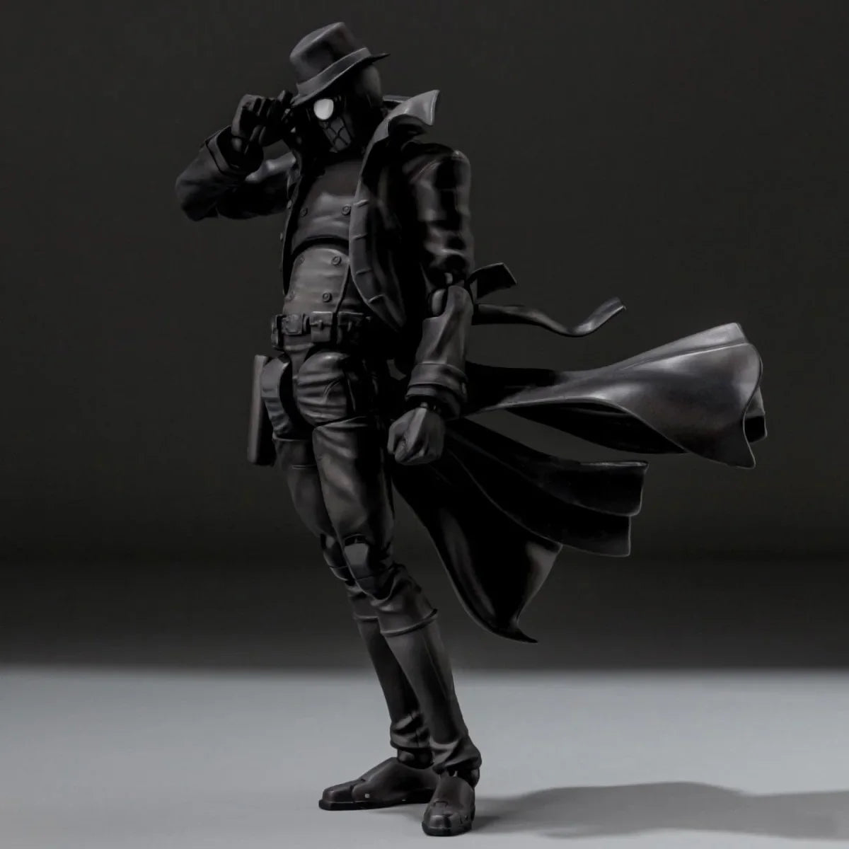 Spider-Man Noir Marvel Legends SHF Action Figure – Peter Parker Ultimate Black Spider-Man Earth-90214, Kids Gift Toy