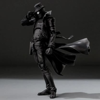 Spider-Man Noir Marvel Legends SHF Action Figure – Peter Parker Ultimate Black Spider-Man Earth-90214, Kids Gift Toy
