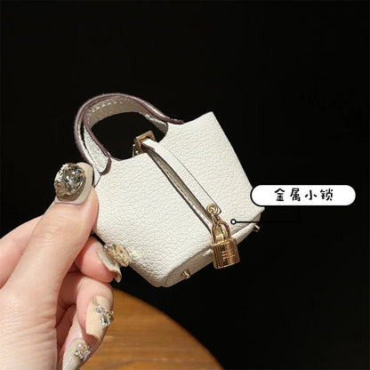 Mini House Handheld Bag – Portable Bluetooth Earphone & Zero Wallet Small Multifunctional Purse