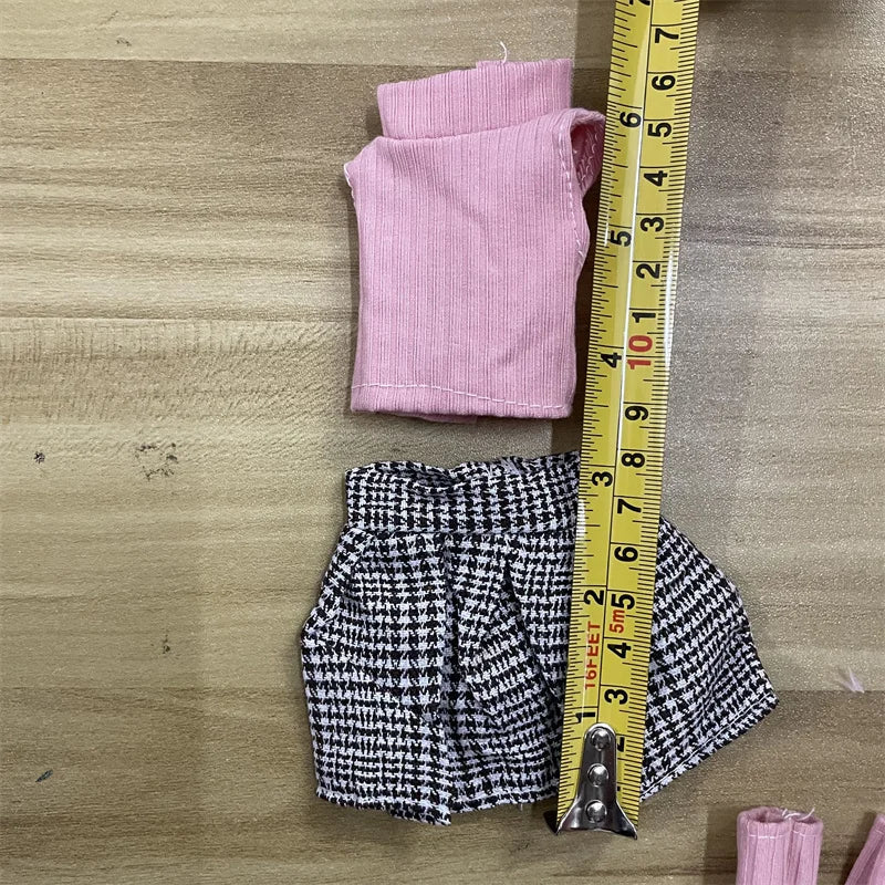 Clothes for 30cm 1/6 BJD Dolls – DIY Dress-Up Suit & Accessories for Girls’ Dolls (Check Size Chart)