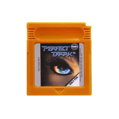 Perfect Dark GBC Game Cartridge (With Battery) — 8 Color Shells — USA Version — 16-Bit Game Card