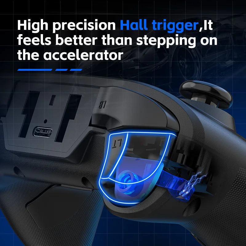 G6 Mobile Game Controller for Switch, iOS, Android & PC with Hall Effect Joystick – Cloud & Streaming GamePad