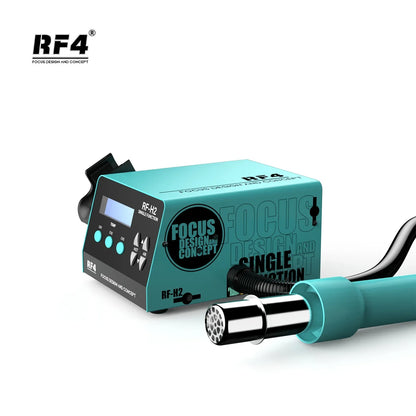 RF4 1000W Fast Desoldering Hot Air Gun - Digital Display Soldering Station for PCB Chip Repair, Intelligent BGA Rework