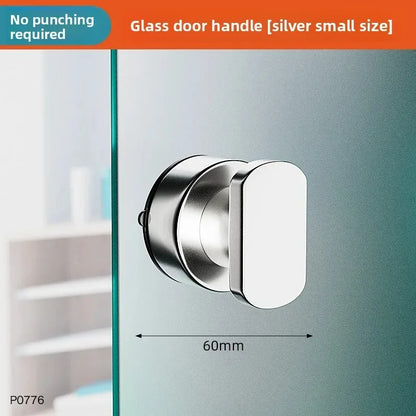 No Drill Bathroom Safety Grab Bar - Anti-Slip Suction Cup Shower Handle for Bathtub & Elderly Support