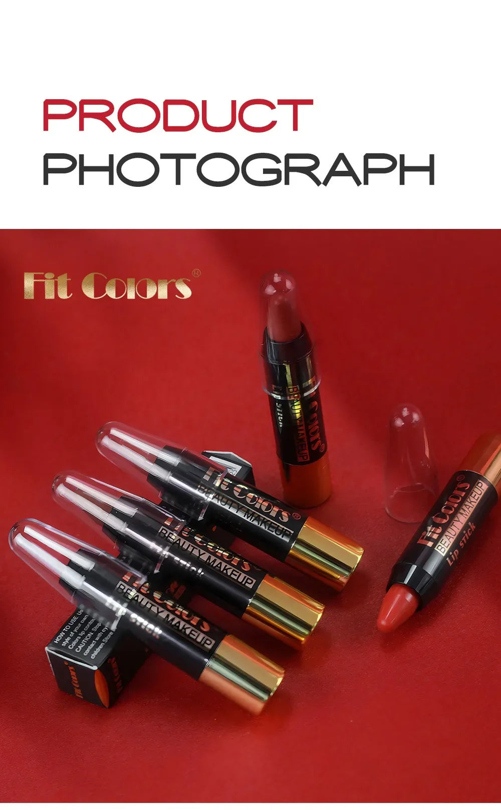 Moisturizing Crayon Lip Gloss Stick – Velvet Long-Lasting, Waterproof Jelly Tint Lipstick & Liner Pen