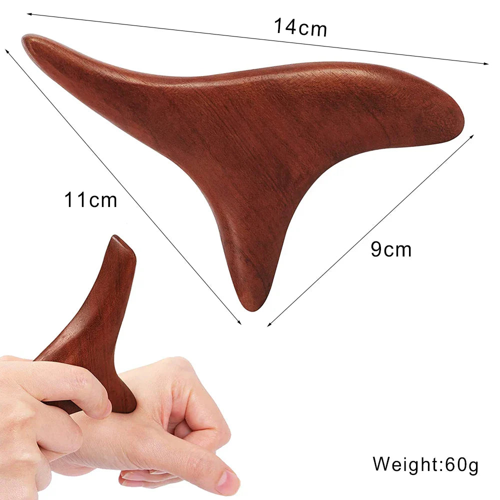 Wooden Lymphatic Drainage & Anti-Cellulite Massage Tools – Gua Sha for Body Shaping & Sore Muscle Relief