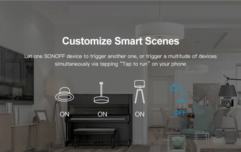 Sonoff Mini R2 WiFi Smart Switch - Remote Control, 2-Way Timer, Wireless DIY Switch with eWeLink App