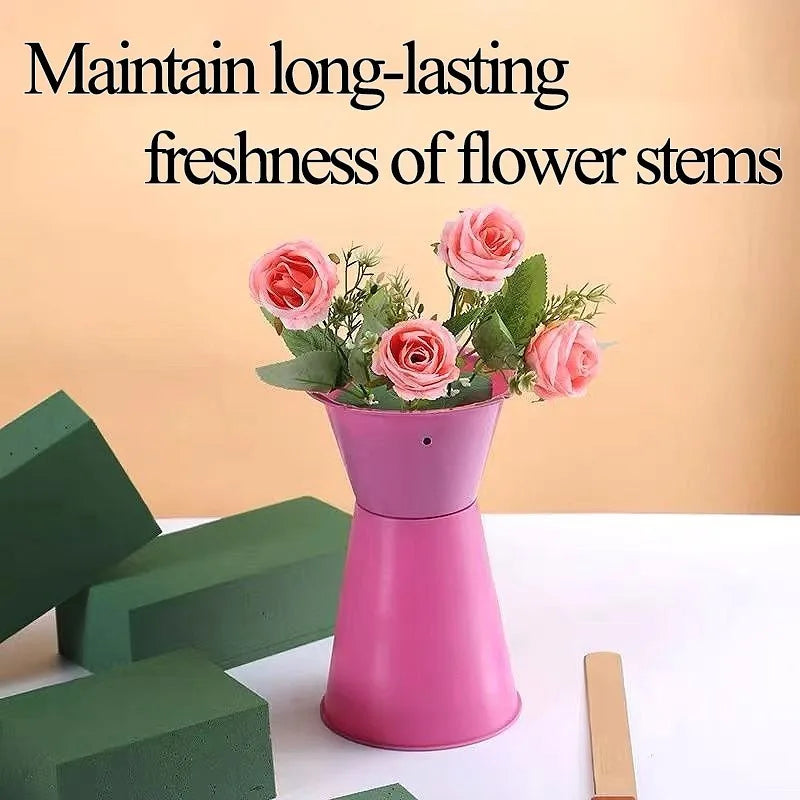 Floral Foam Blocks for Flower Arrangements – Wet Foam for Fresh & Artificial Flowers, Wedding & Party Decoration (1–6 Pack)