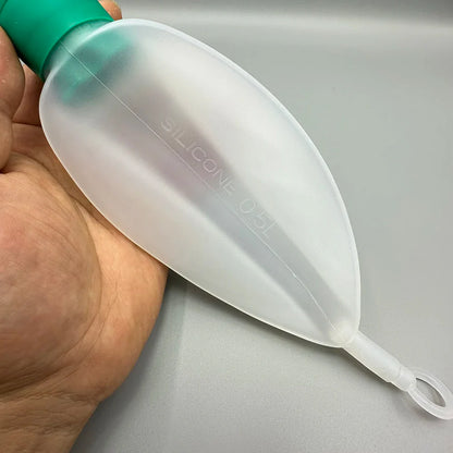 Animal Anesthesia Machine Air Storage Bag – Silicone Simulated Lung Breathing Bag for Respiratory Circuit
