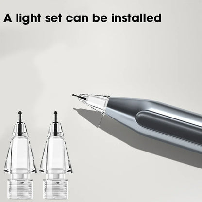 4X Replacement Tips for Apple Pencil 1 & 2 | Soft Silicone Protective Nibs for Touch Screen Stylus