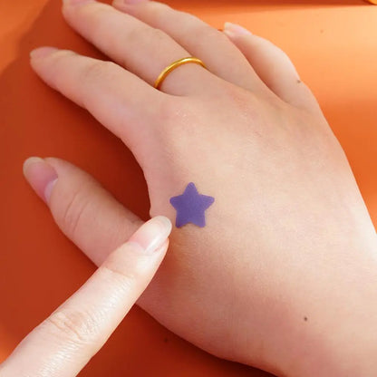Colorful Star-Shaped PE Pimple Patches – Invisible Acne Spot Stickers for Skin Care and Makeup Concealer