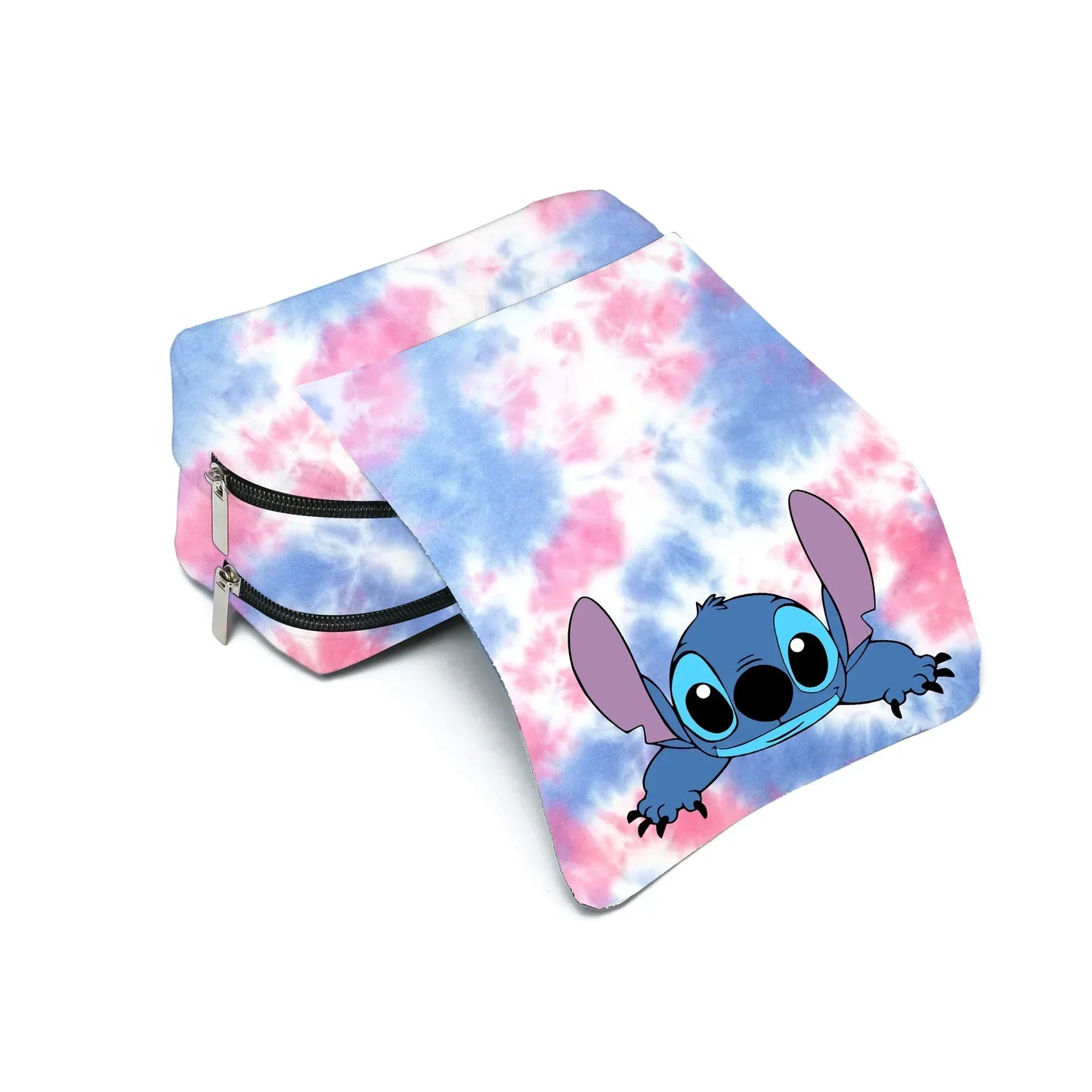 Stitch Fully Printed Flap Pencil Case – Kawaii Anime Stationery Box for School Girls