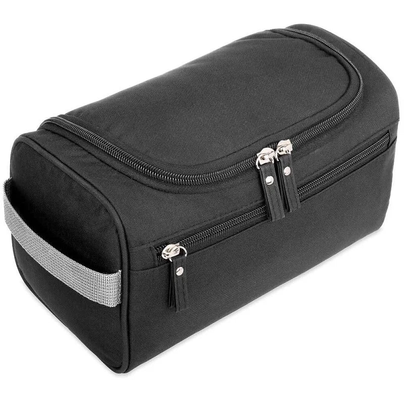 Portable Waterproof Makeup Bag – Unisex Cosmetic Organizer and Toiletry Hanging Pouch for Women and Men