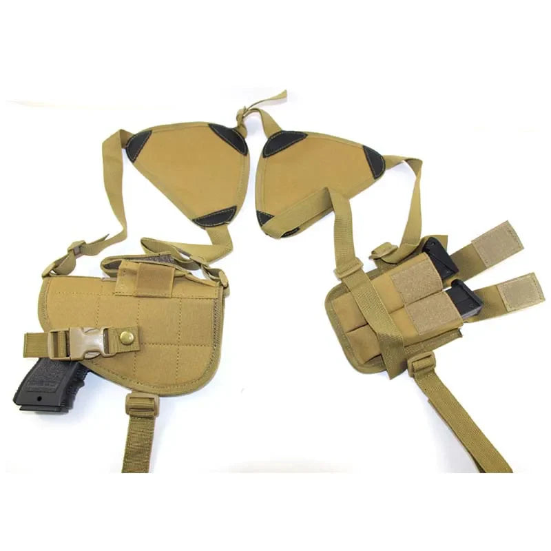 Concealed Carry Shoulder Holster - Adjustable Underarm Pistol Holster for Glock 17/19/22, Beretta M9, PX4, P226
