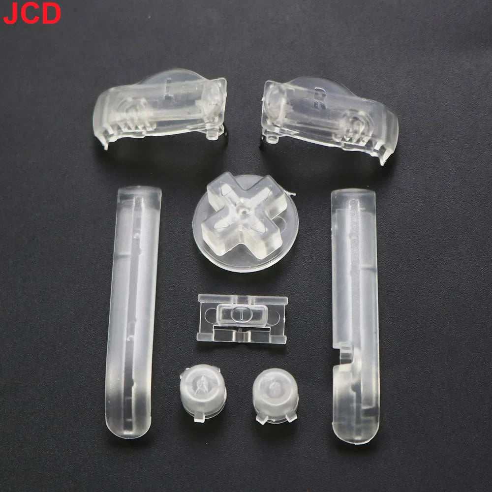 17-Color AB Buttons Keypad Set — High-Quality L/R Buttons & D-Pads for GameBoy Advance GBA with Power ON/OFF Buttons